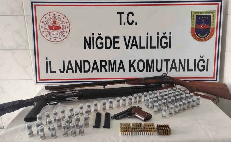 Niğde’de yasadışı silahlanmaya operasyon: 1 gözaltı
