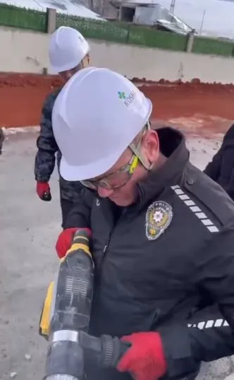 Çevik kuvvet polisine  ‘’Enkazda Arama ve Kurtarma Temel Eğitimi’’
