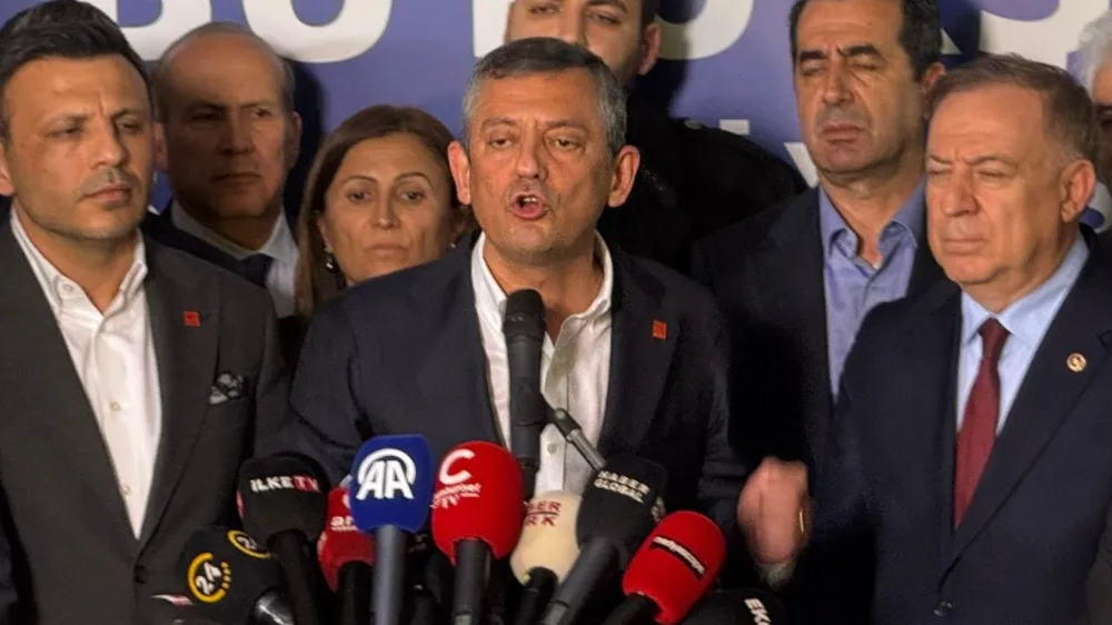Özgür Özel, Saraçhanede konuştu: 