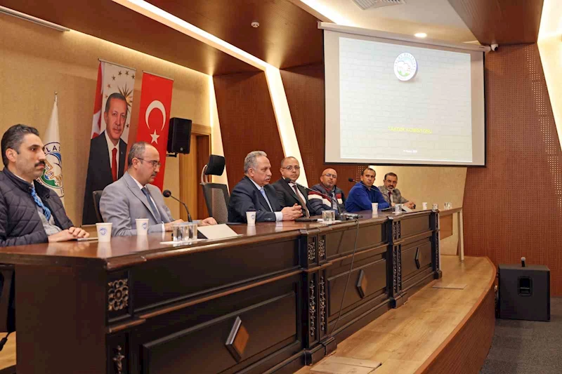 Talas Belediyesi’nde 2026 yılı arsa değerleri belirlendi
