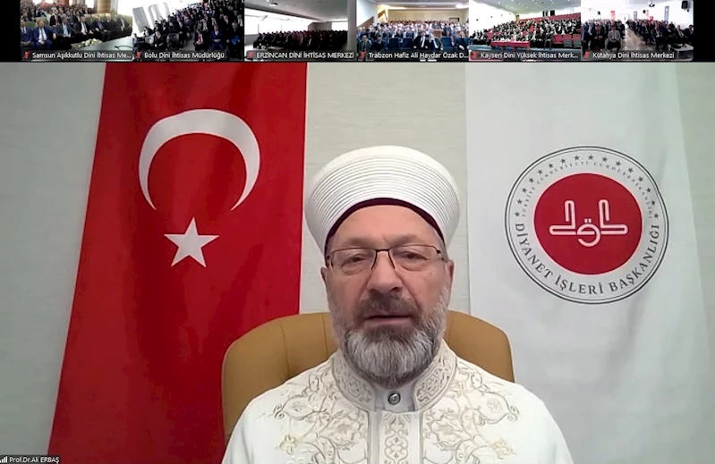 Diyanet İşleri Başkanı Erbaş: 