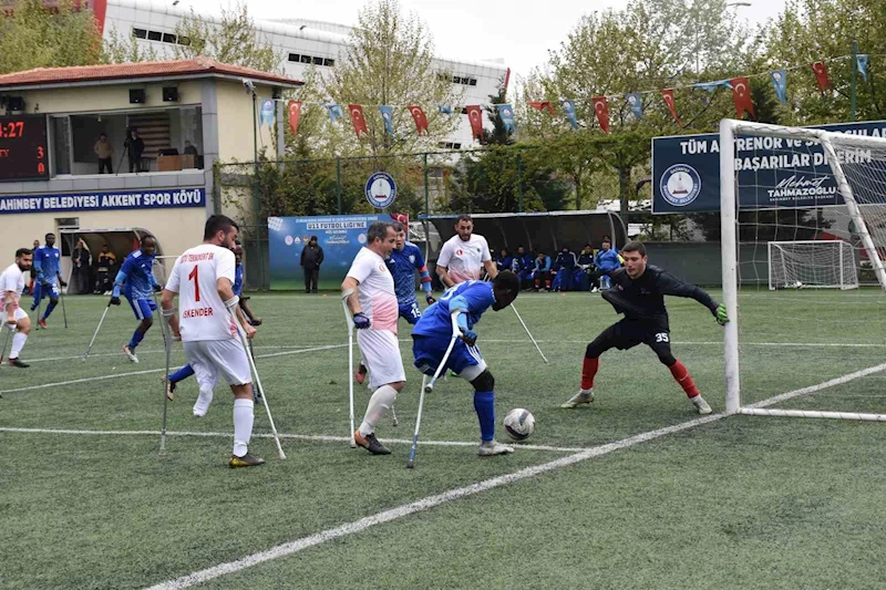 Şahinbey Ampute kupada tur atladı: 8-1
