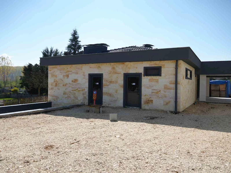 Taziye alanı ve sosyal tesis inşaatı tamamlandı
