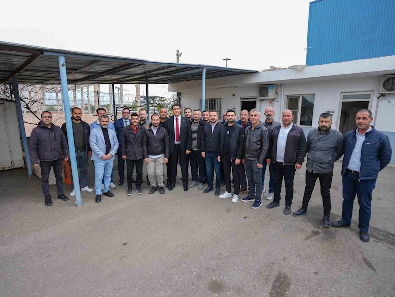 Yılmaz’dan kurum içi ziyaretler
