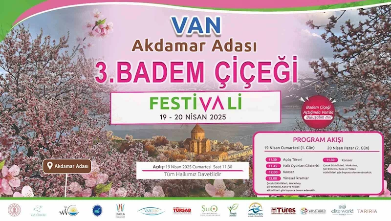 Akdamar Adası Badem Çiçeği Festivali lansman toplantısı yapıldı
