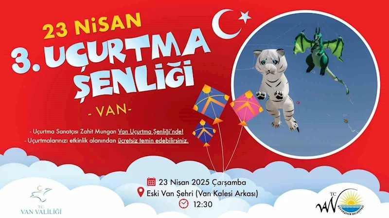 Van Büyükşehir Belediyesinden çocuklara 23 Nisan hediyesi
