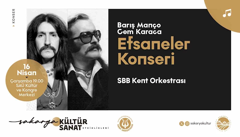 Kent Orkestrası’ndan ‘Türk Müziği Efsaneleri’ konseri
