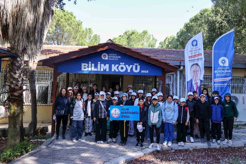 Bilim Köyü’nde kuş halkalama eğitimi verildi
