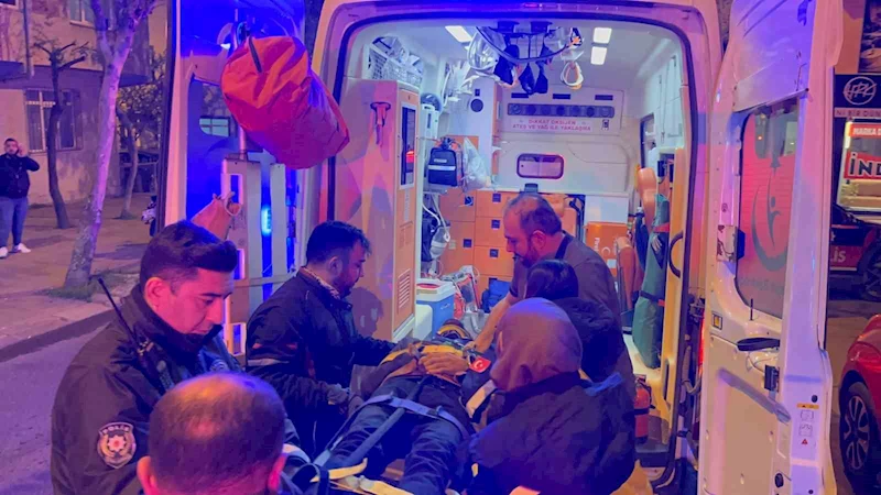 Çorlu’da otomobil ile motosiklet çarpıştı: 1 yaralı

