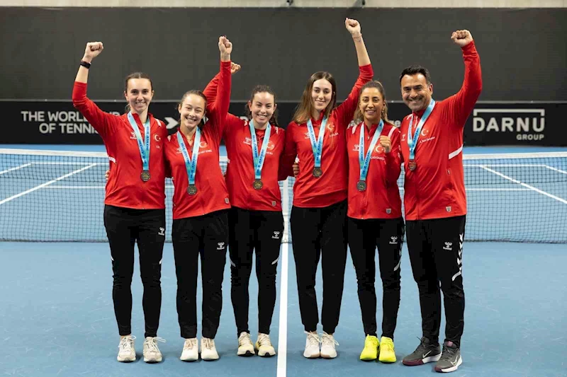 Kadın Milli Tenis Takımı, Litvanya’da tarih yazdı
