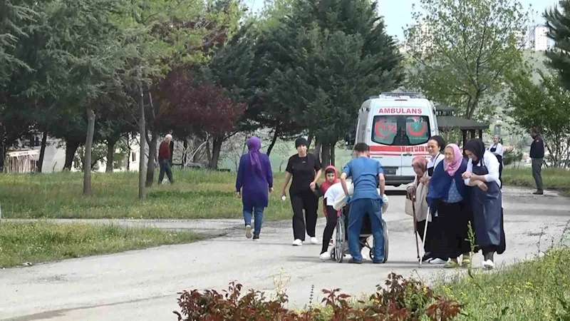 Samsun’daki huzurevi yangını
