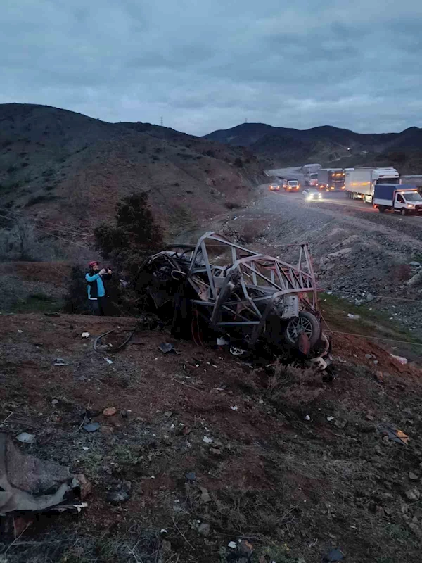 Bingöl’de trafik kazası: 1 ölü 1 yaralı

