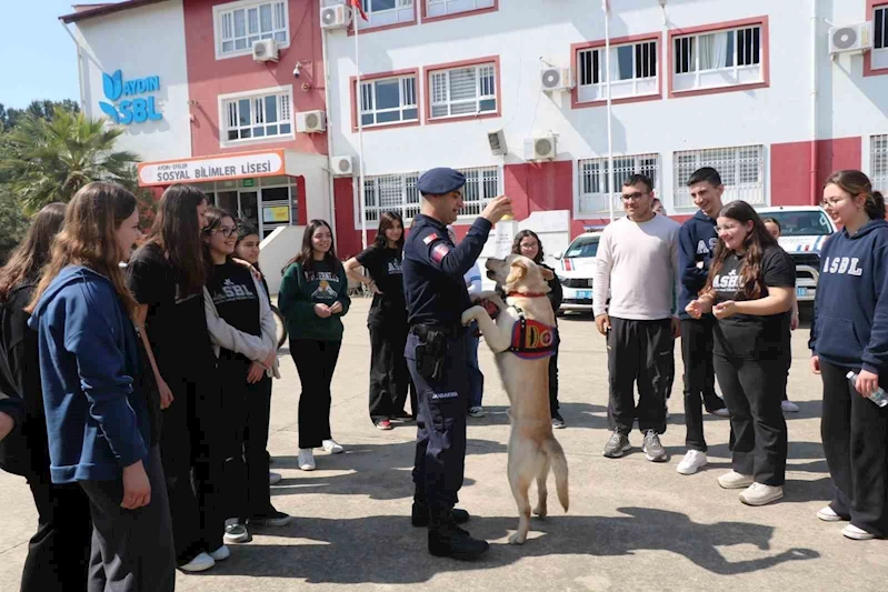 Lise öğrencileri jandarmayı yakından tanıdı

