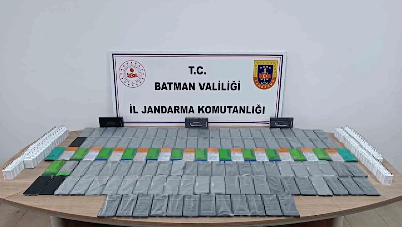 Batman’da 132 kaçak cep telefonu ele geçirildi
