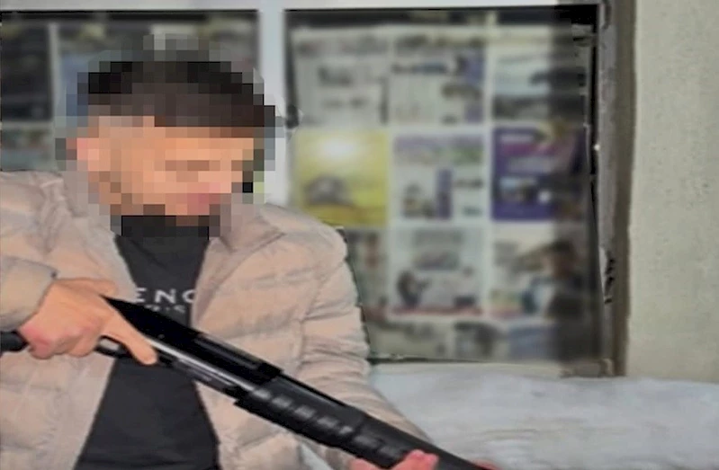 Sosyal medyadan silahlı fotoğraflarını paylaşan 4 kişi yakalandı
