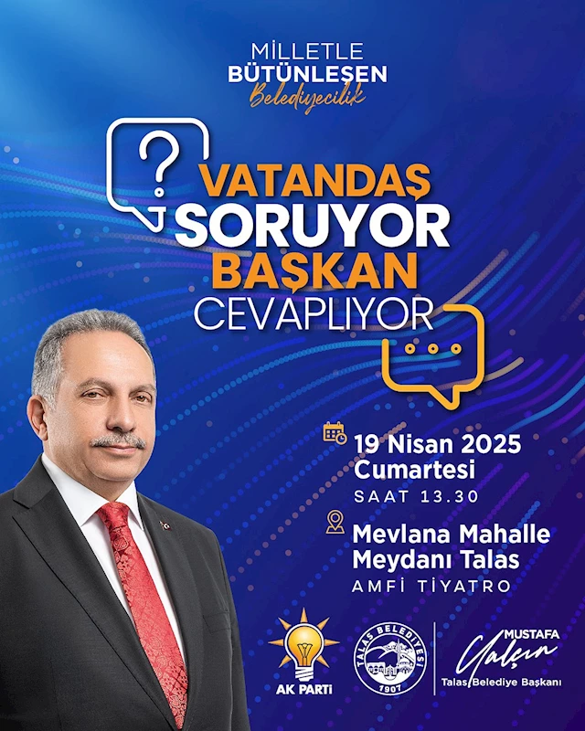 Vatandaş soruyor, Başkan Yalçın cevaplıyor
