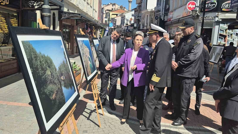 Fotoğraf sergisinde Vali Arslan’a yanardağ sürprizi
