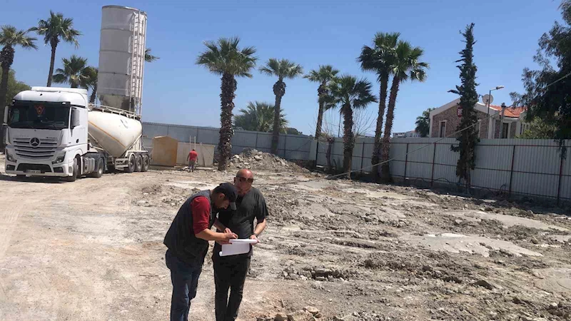 Datça’daki okulun inşaat çalışmaları başladı
