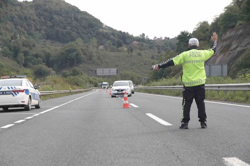 Ordu’da bir haftada yaklaşık 16 bin araç ve sürücüsü denetlendi
