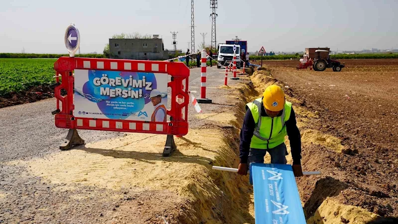 MESKİ, Tarsus’ta altyapı çalışmalarını sürdürüyor
