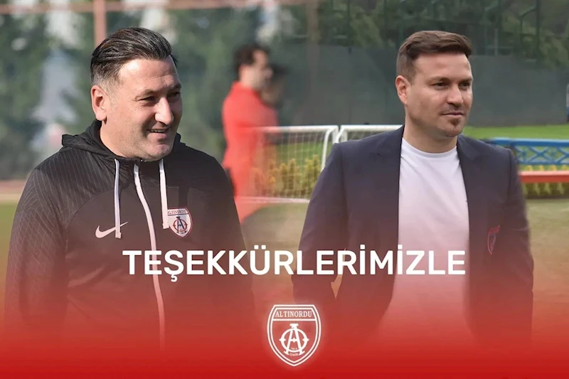 Altınordu’da Murat Korkmaz ve Yusuf Kocakaya ile yollar ayrıldı
