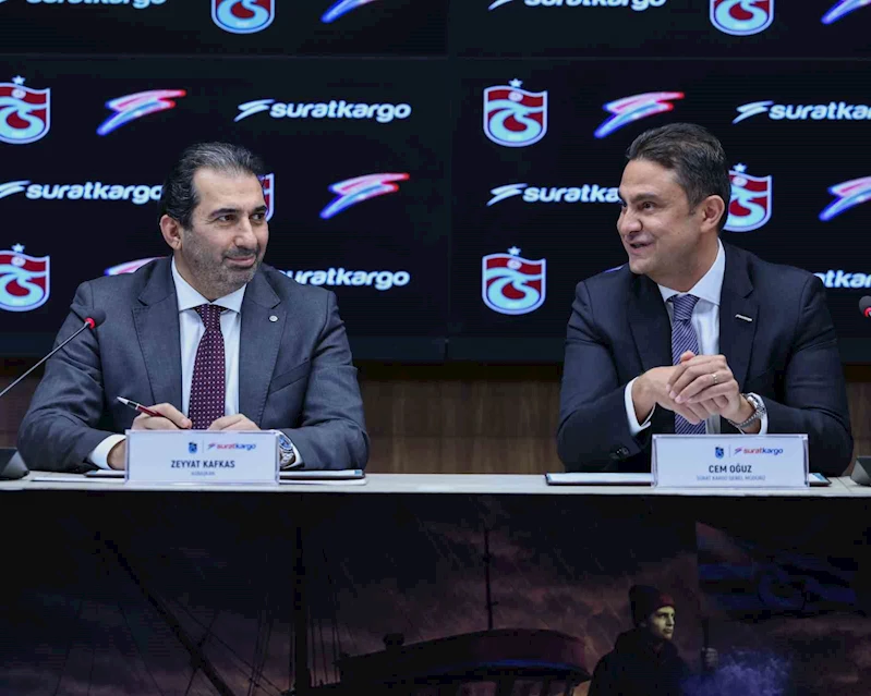 Sürat Kargo, Trabzonspor’un resmi taşıma sponsoru oldu
