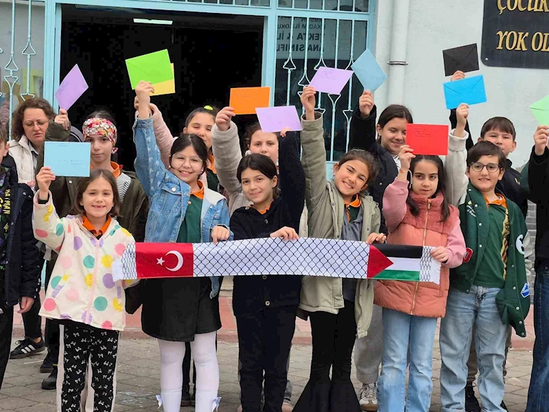 Samsun’dan UNICEF’e 55 mektupluk ’barış’ çağrısı
