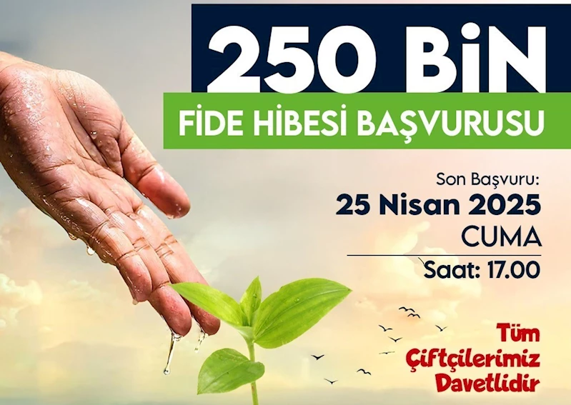 Yeşilyurt Belediyesi’nden zirai donun vurduğu çiftçiye fide desteği
