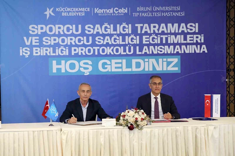 Küçükçekmece’de Sporcu Sağlığı Merkezi açıldı
