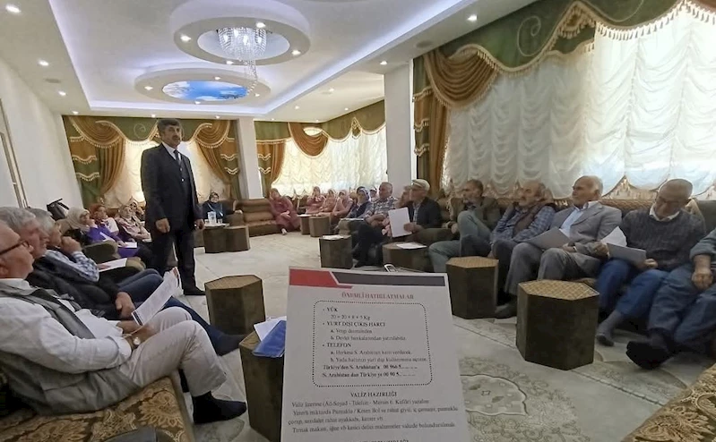 Anamurlu hacı adayları kutsal yolculuğa hazır
