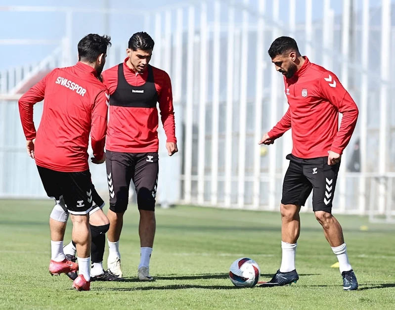Sivasspor’da Kasımpaşa maçı hazırlıkları sürüyor
