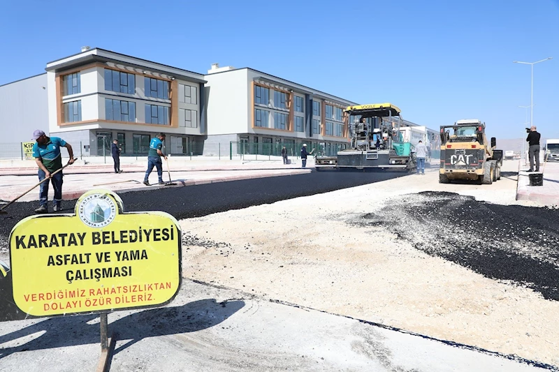 Karatay’da asfalt sezonu başladı
