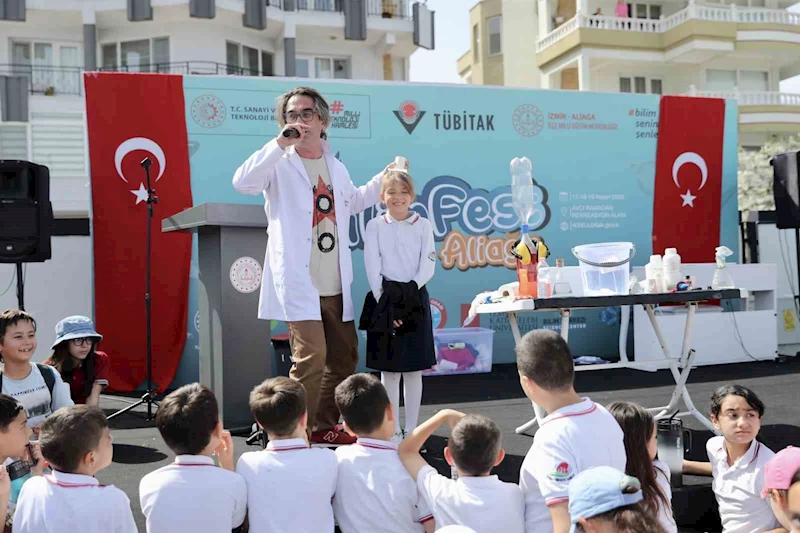 Aliağa’da Bilimfest heyecanı başladı
