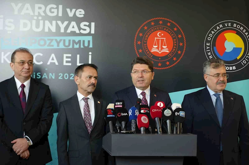 Adalet Bakanı Yılmaz Tunç:
