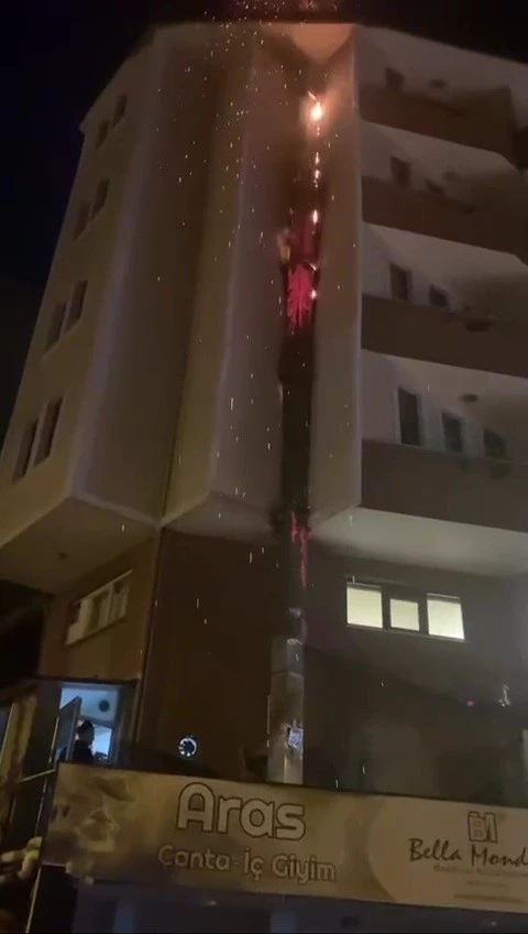 Safranbolu’da baca yangını korkuttu
