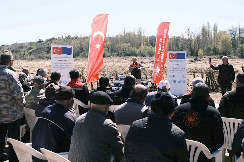 BM destekli projeyle Eskişehir’de iklime uyumlu tarım gelişiyor
