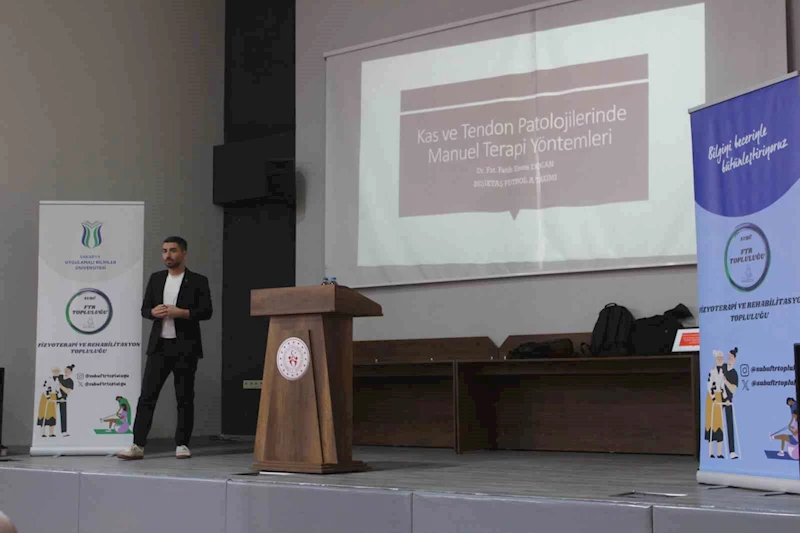 SUBÜ öğrencilerinden ‘Fizyoterapistler Günü’ etkinlikleri
