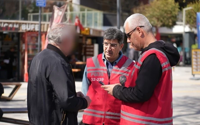 Isparta’da 52 ekip, 193 personelle huzur ve güven uygulaması
