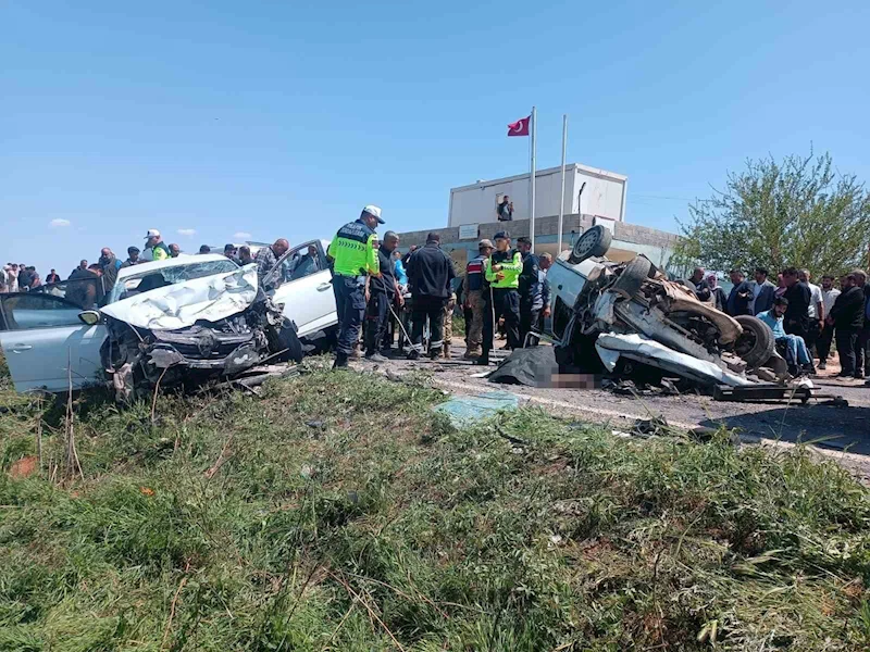 Şanlıurfa’da feci kaza: 3 ölü, 2 yaralı
