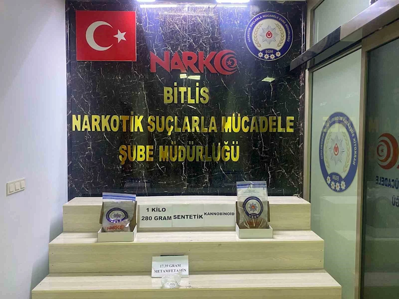 Bitlis’te uyuşturucu satıcılarına yönelik operasyon
