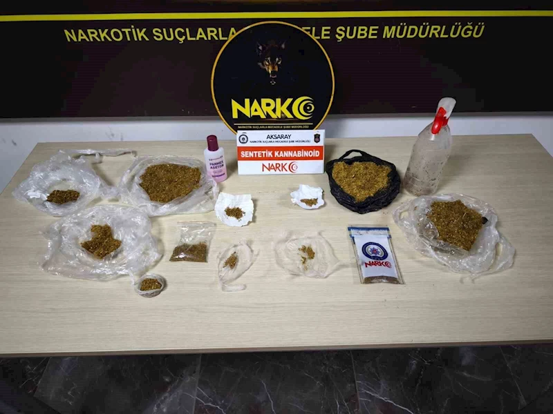 Uyuşturucuyla yakalanan şüpheli tutuklandı
