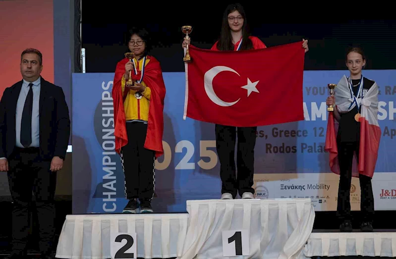Bursa Büyükşehir Belediyesporlu Arya Aydoğan, Dünya Şampiyonu
