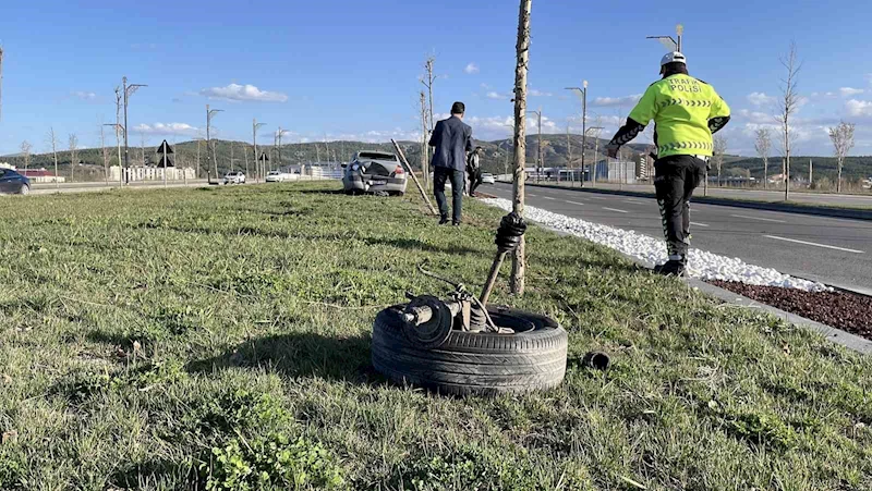 Sivas’ta trafik kazası: 4 yaralı
