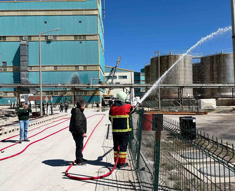 Emet’te orman yangınları gönüllüsü vatandaşlara eğitim
