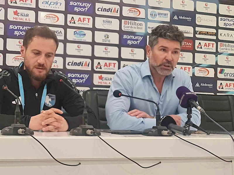 Erzurumspor FK - İstanbulspor maçının ardından
