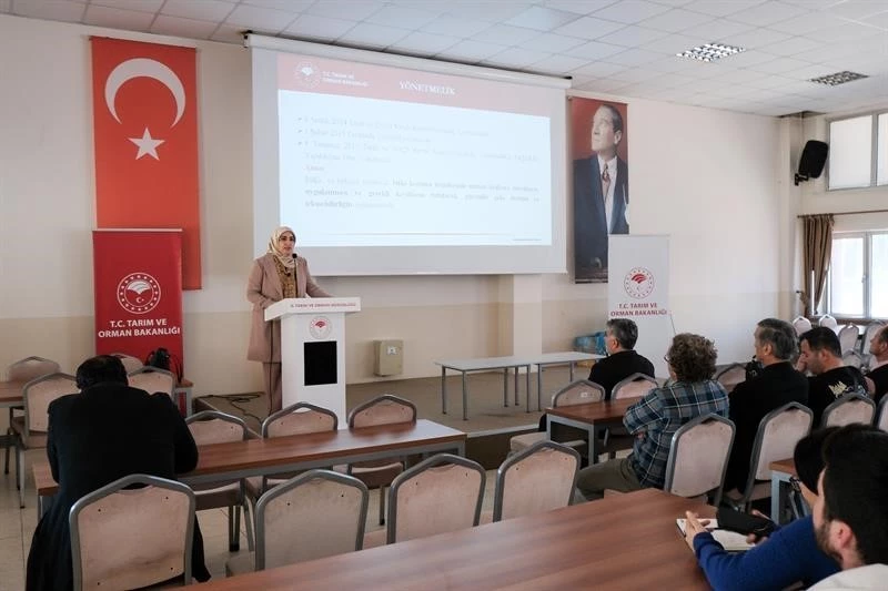 Bitki koruma ürünleri hakkında bilgilendirme toplantısı düzenlendi
