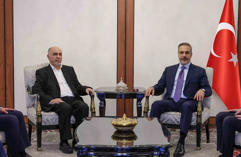 Dışişleri Bakanı Fidan, Hamas heyetiyle görüştü
