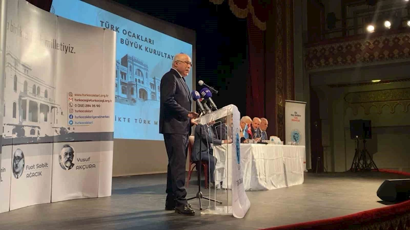 Türk Ocakları Başkanı Öz: 