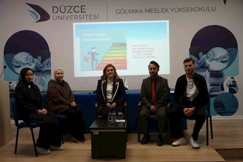 Aygün öğrencilere halkla ilişkileri anlattı
