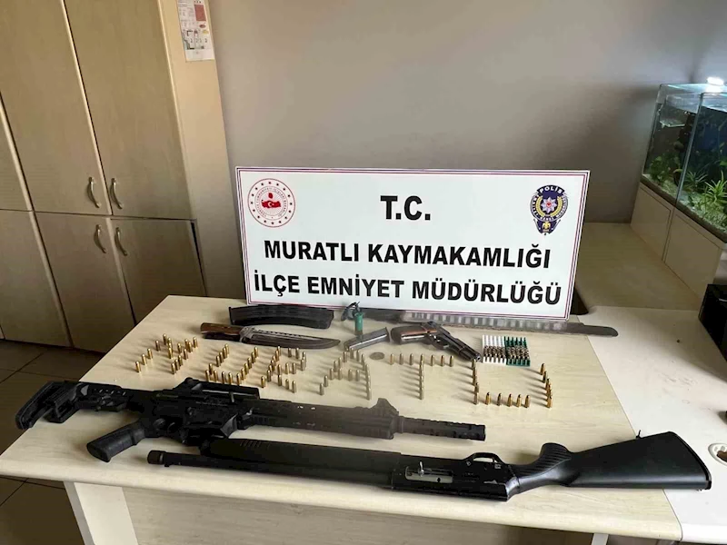 Emniyet’ten ruhsatsız silah operasyonu
